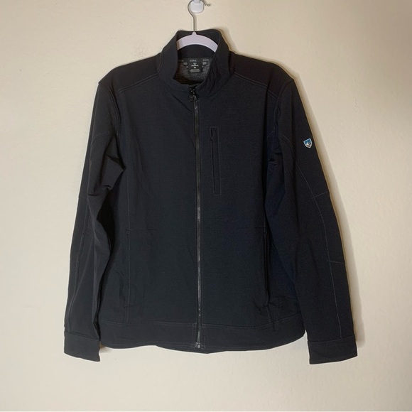 Kuhl Mens Klash full zip black/ gray Jacket M